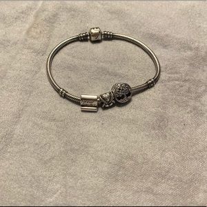 Pandora Silver Charm Bracelet
